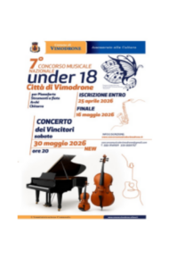 concorso musicale nazionale under 18 Città di Vimodrone